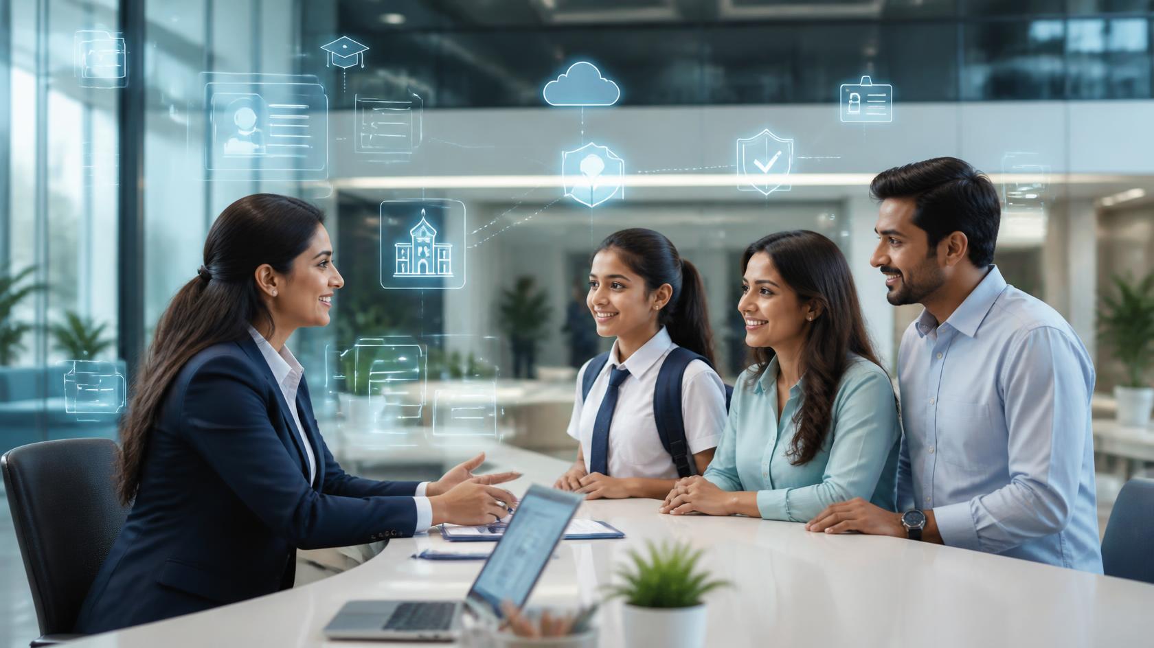 Admissions & Masters — Anshu's DeskEDU school management software