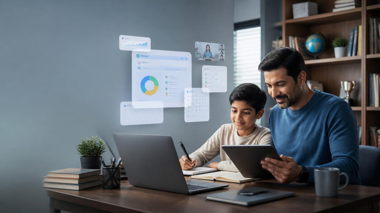 Parent Portal — Anshu's DeskEDU school management software