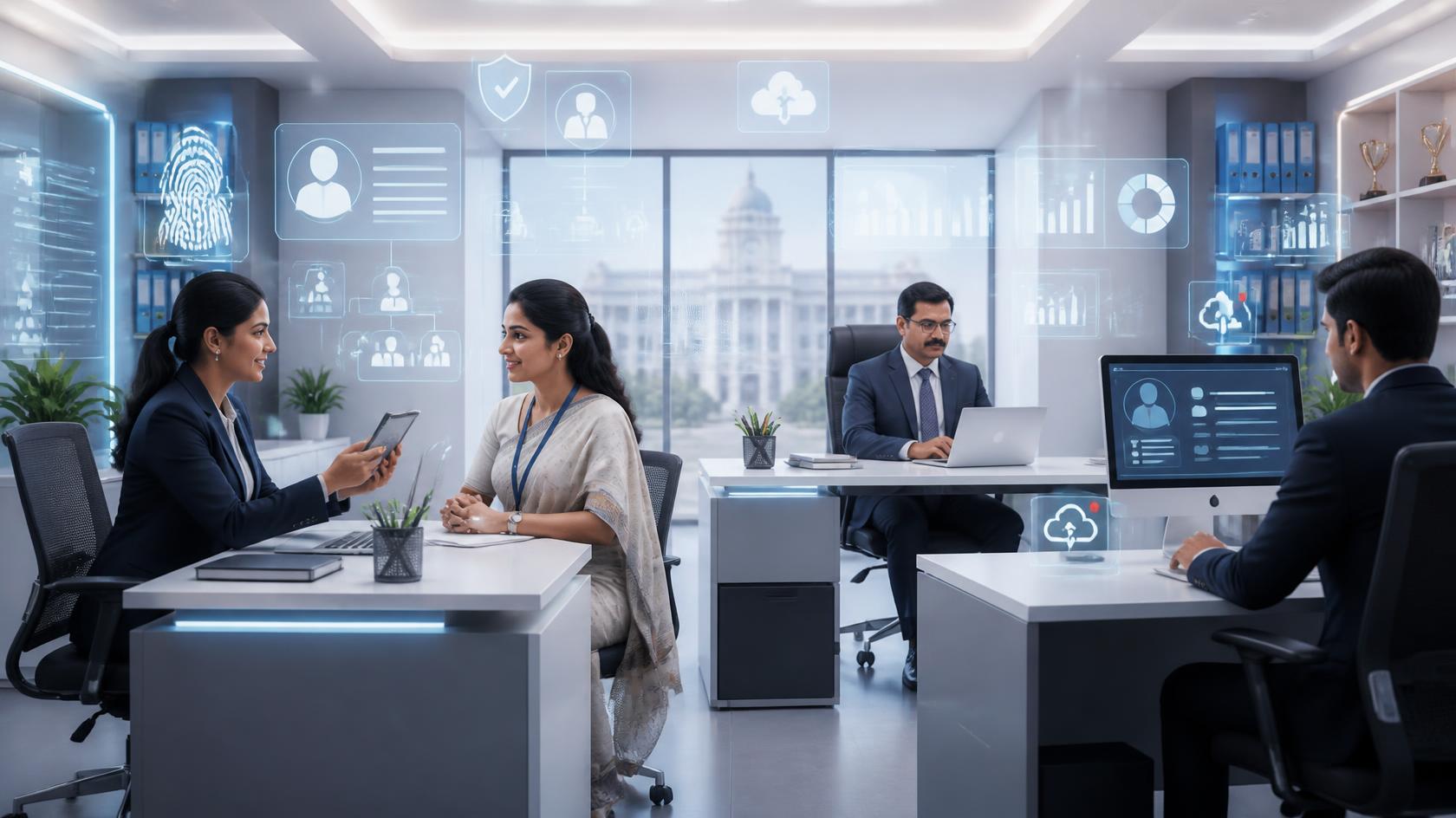 Payroll & HR — Anshu's DeskEDU school management software