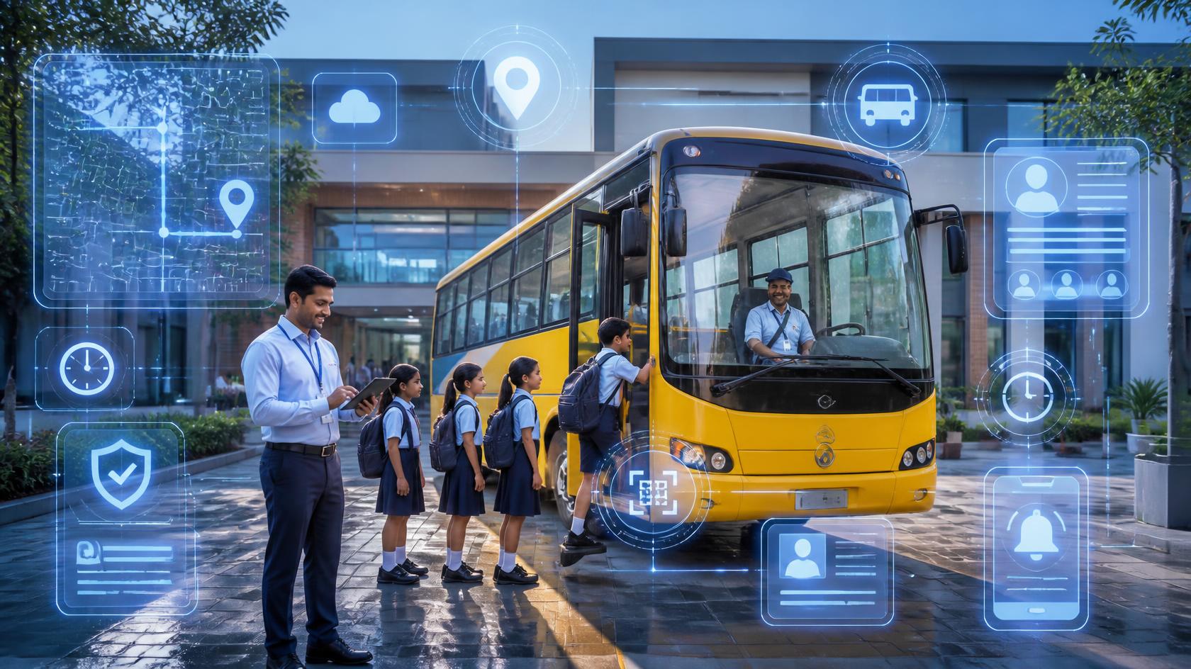 Transport — Anshu's DeskEDU school management software